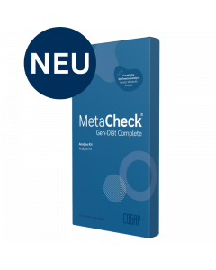 MetaCheck Gen-Diät Complete |  Genetische Stoffwechselanalyse mit persönlicher Beratung 